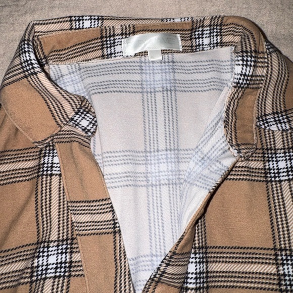 Plaid Button-Down Dress - Picture 2 of 3